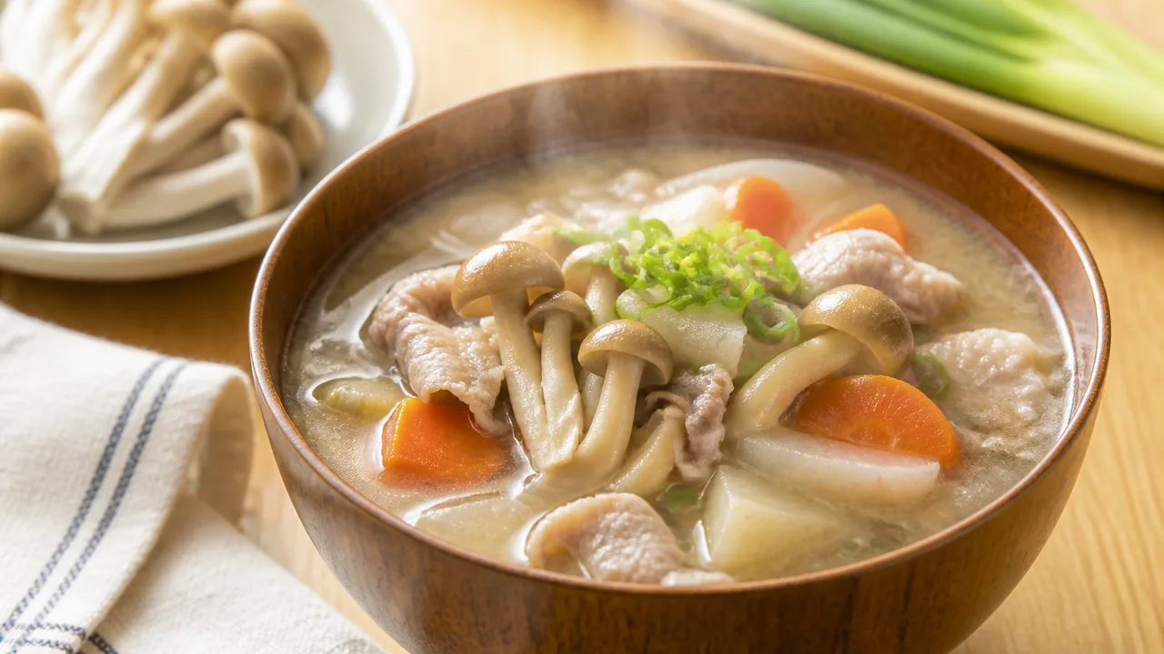 豚汁にしめじはダメ？合わない理由とおいしく作るコツ