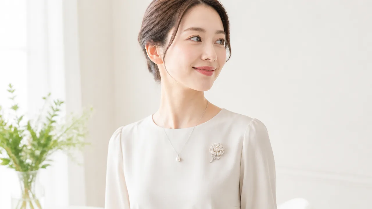 ブローチとネックレスは両方つけてもいい？上品に見せるコツ