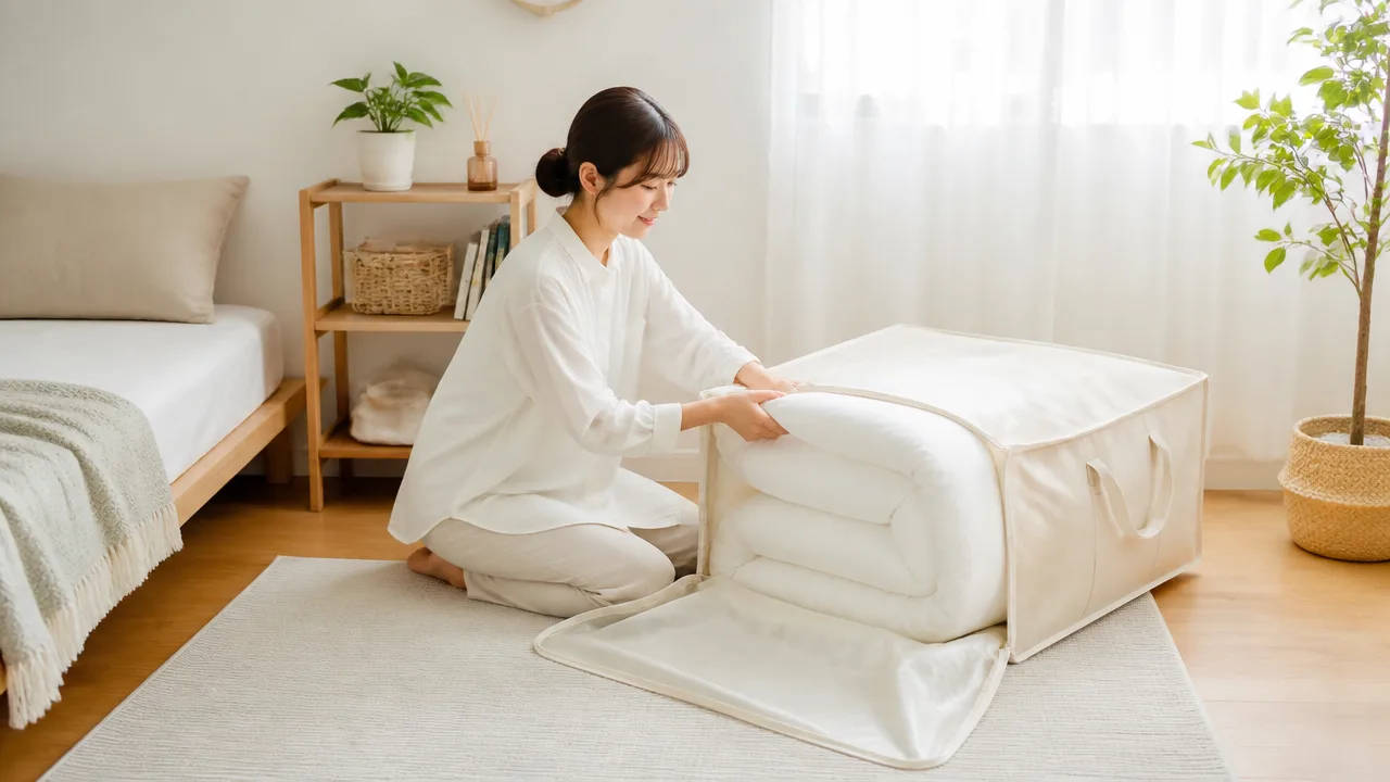 収納がない部屋の布団はどうする?すっきり片付く収納アイデア7選