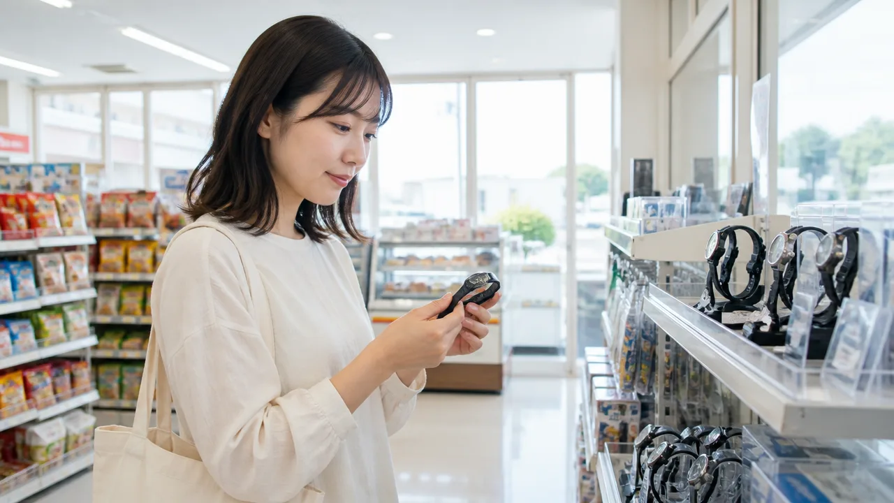 コンビニで腕時計は買える？販売状況や価格、選び方をやさしく解説