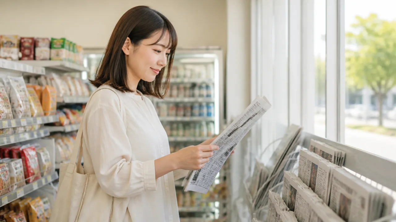 コンビニの朝刊は何時まで買える？販売時間と売り切れ時の探し方