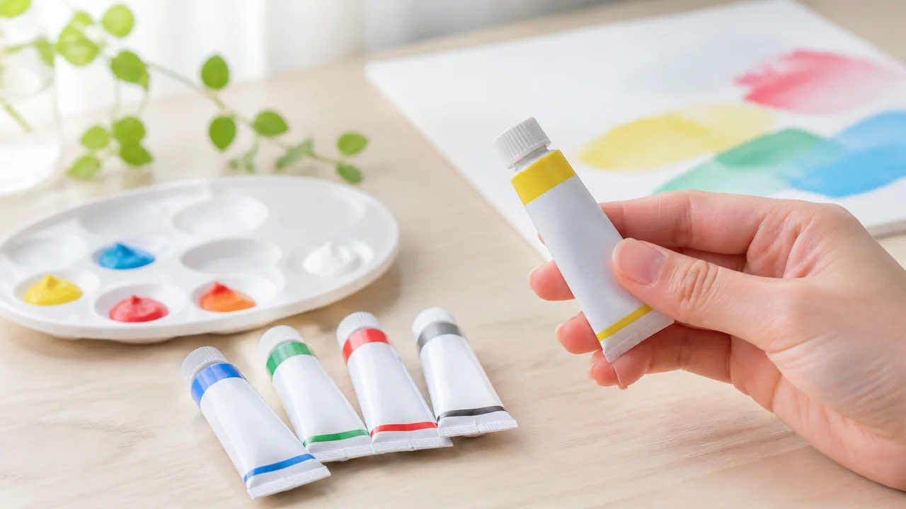 アクリル絵の具は100均セリアにある?種類や売り場、使い方を紹介