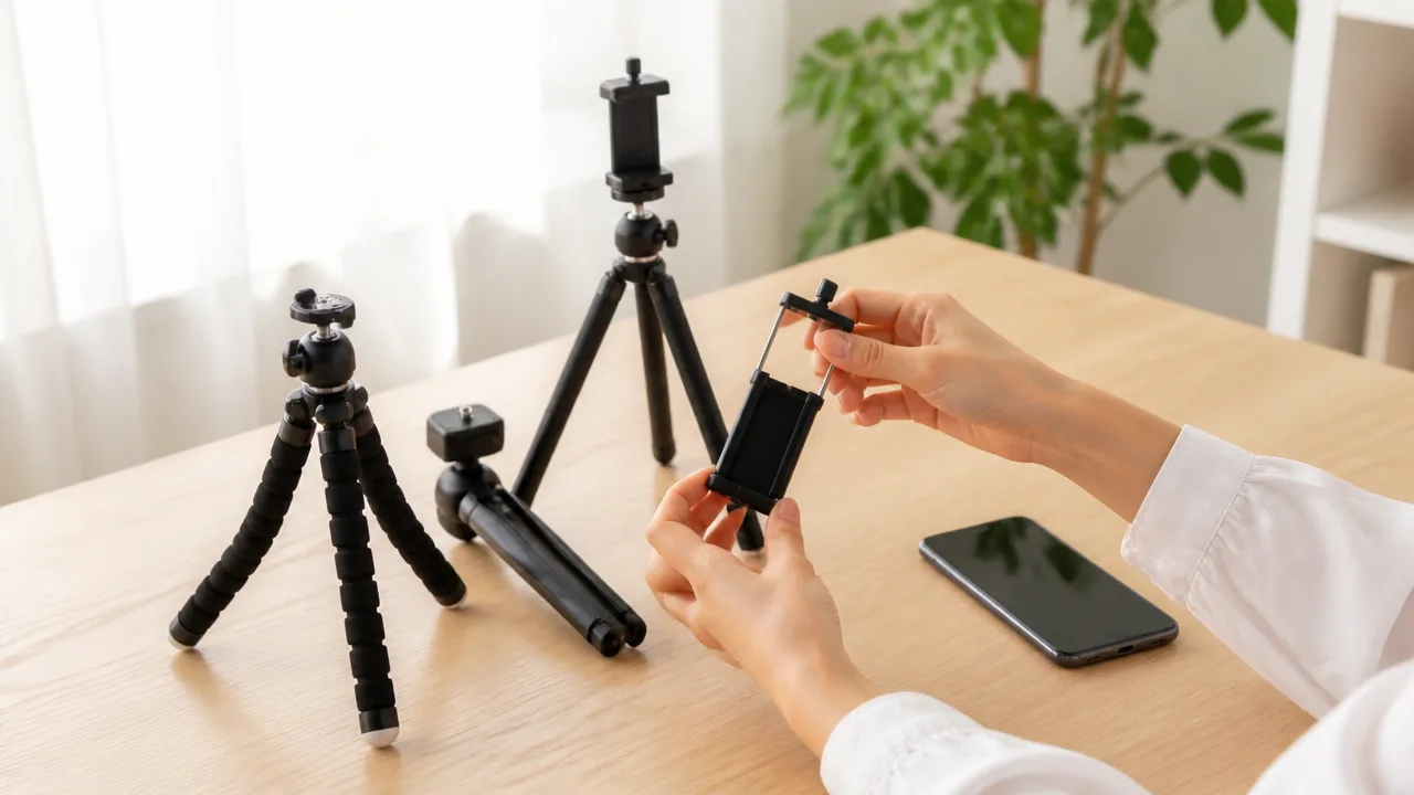 ダイソーのスマホ三脚はどの売り場？探し方と種類をやさしく紹介