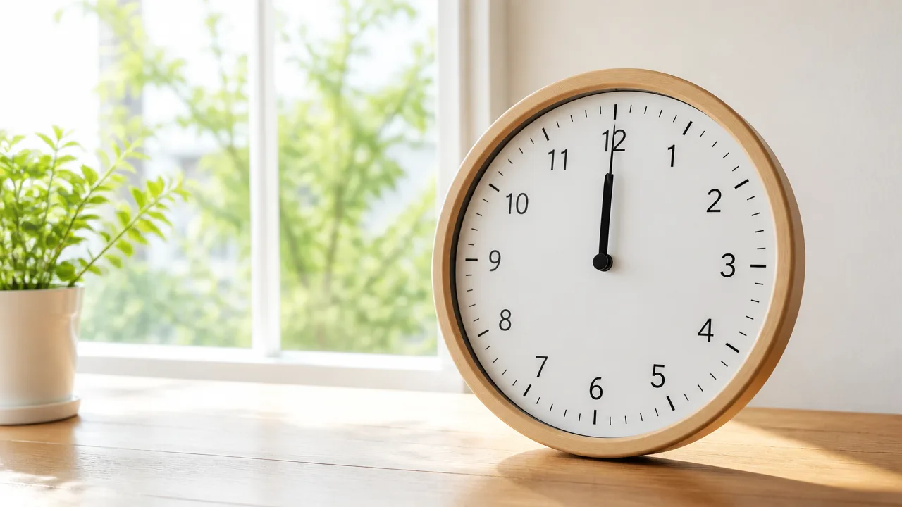 お昼の12時はam・pmどっち?正午の正しい表し方を解説