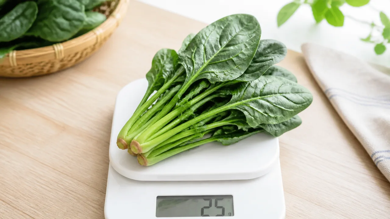ほうれん草一株は何グラム？一束との違いや料理別の目安も紹介