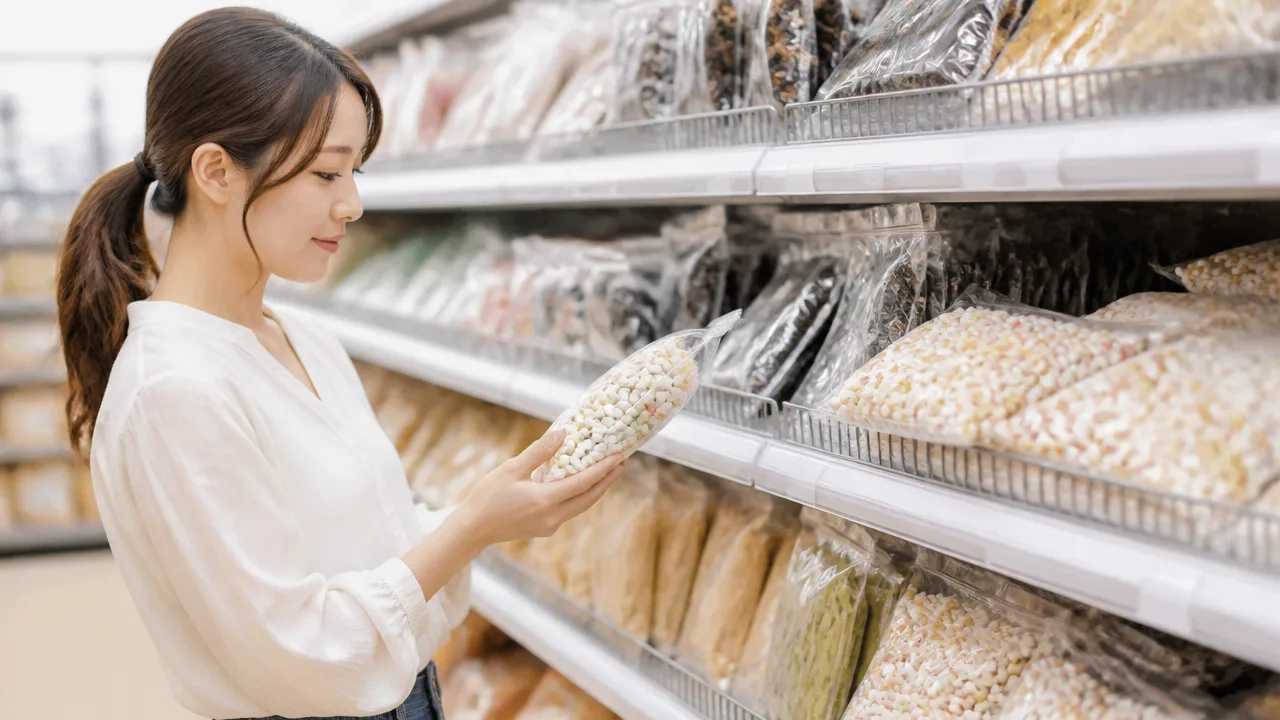 ぶぶあられは業務スーパーにある?値段や売り場、容量を紹介