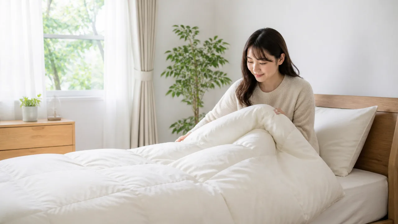 冬布団はいつから使う？気温の目安と出すタイミングを解説