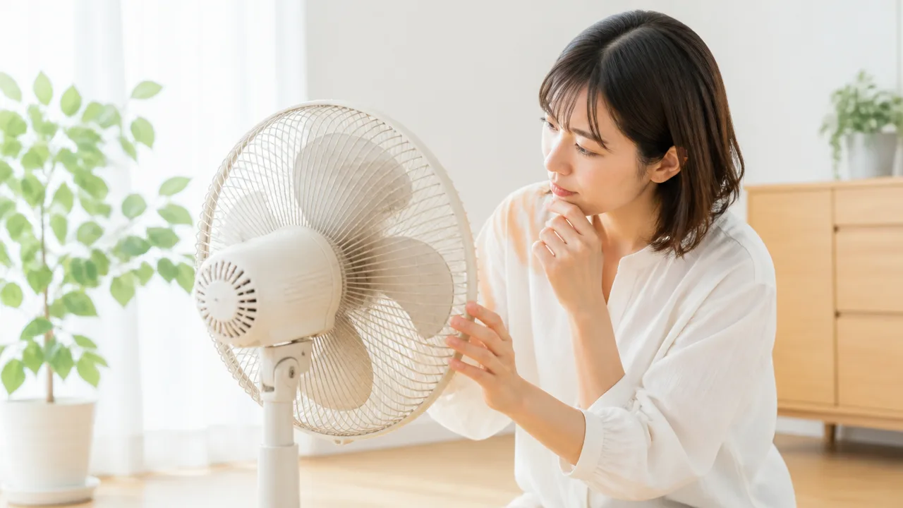 扇風機はいつ片づける？気温の目安と収納前のお手入れ方法
