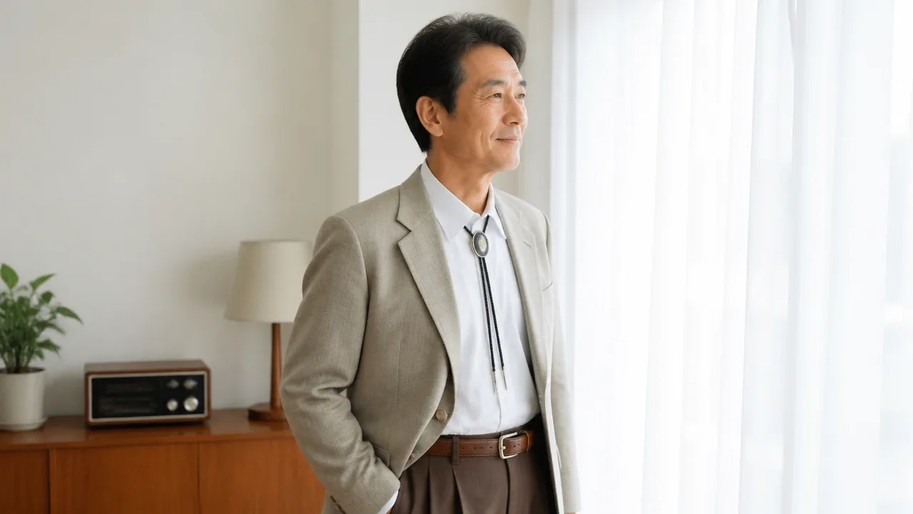 ループタイがおじいちゃんっぽく見えるのはなぜ？由来と今風の選び方