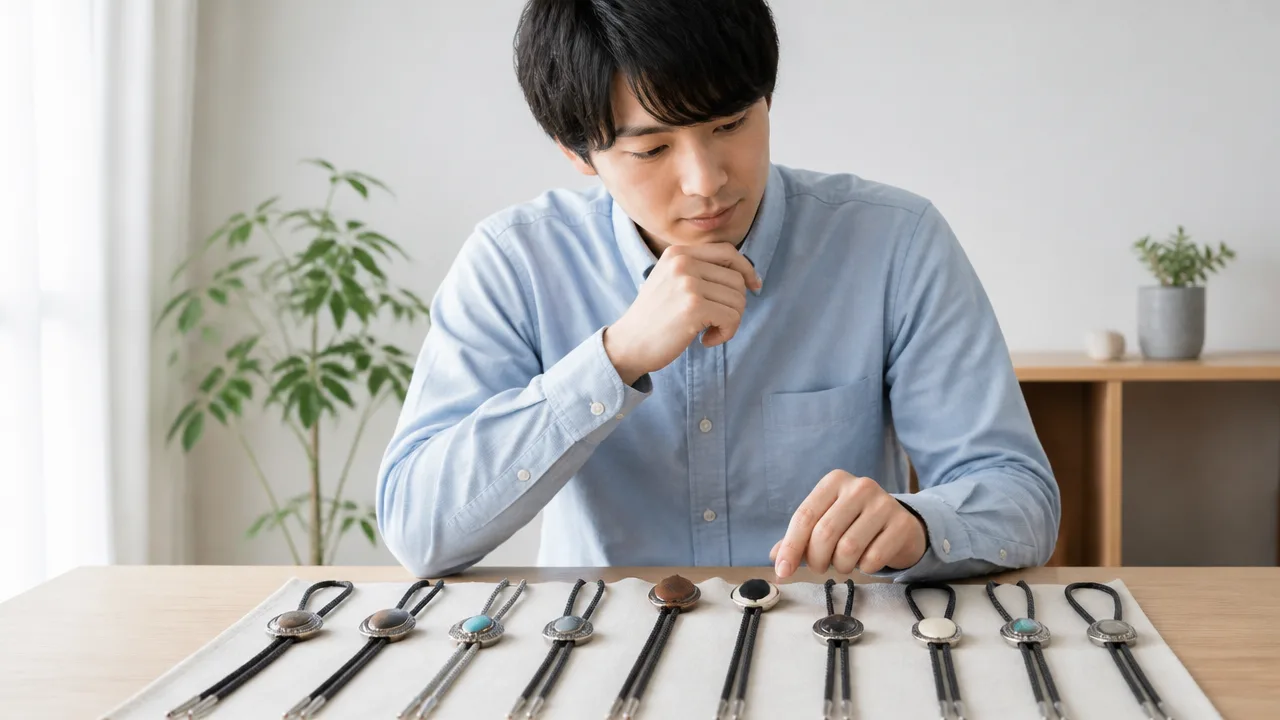 ループタイがおじいちゃんっぽく見えるのはなぜ？由来と今風の選び方
