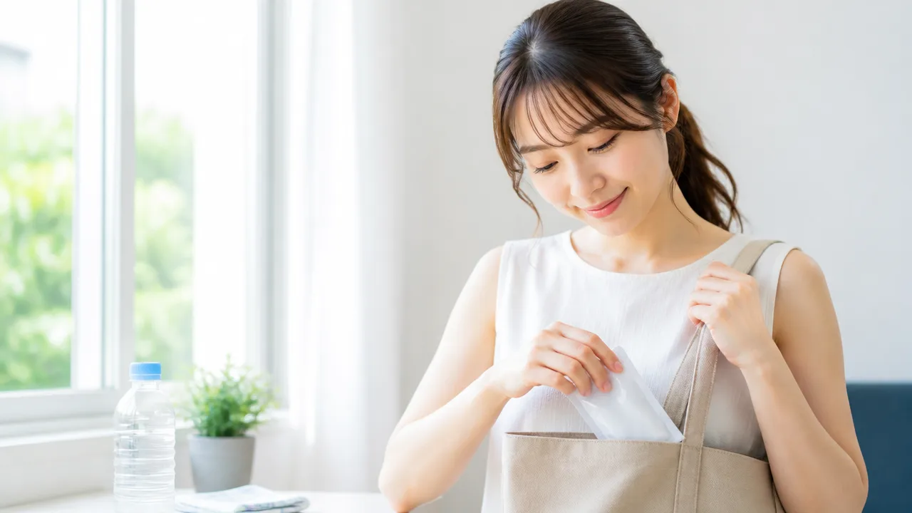 汗拭きシートが背中に届かないときは?ひとりで上手に拭く方法